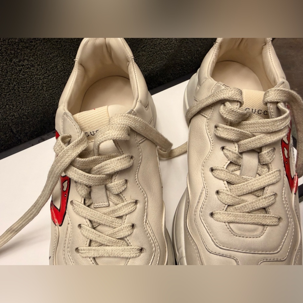 Gucci Women’s Rhyton Sneakers - Picture 8 of 13
